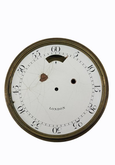 Emailzifferblatt des Cummings-Zeitmessers, ca. 1767 von English School